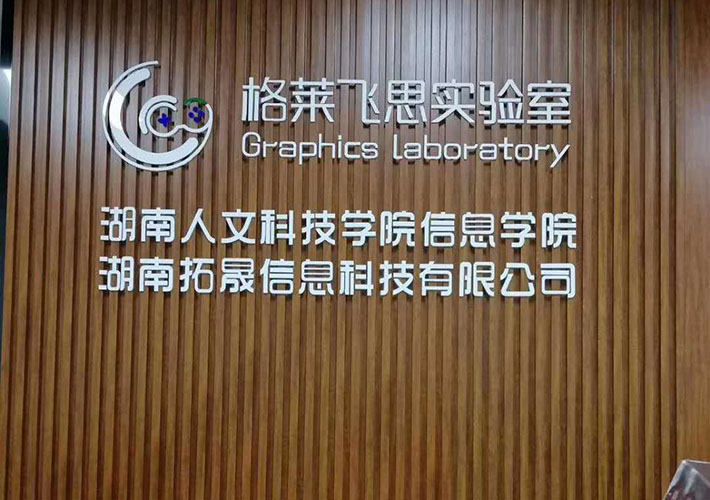 長沙公司背景墻